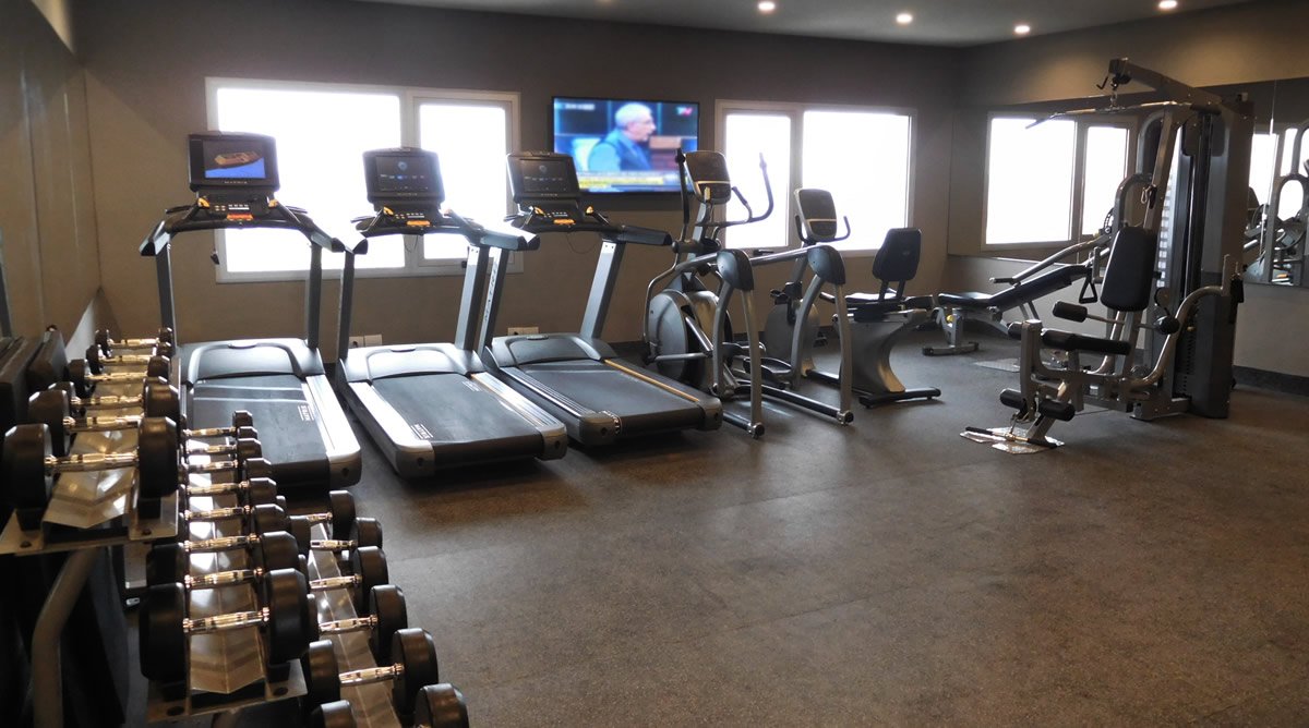 hotel with gym